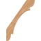 Ekena Millwork 3 1/2"W x 28"D x 40"H Olympic Smooth Knee Brace, Western Red Cedar BRC04X28X40OLY00SWR - alternate 2